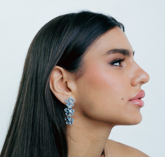 Blume Trio in Aquamarine