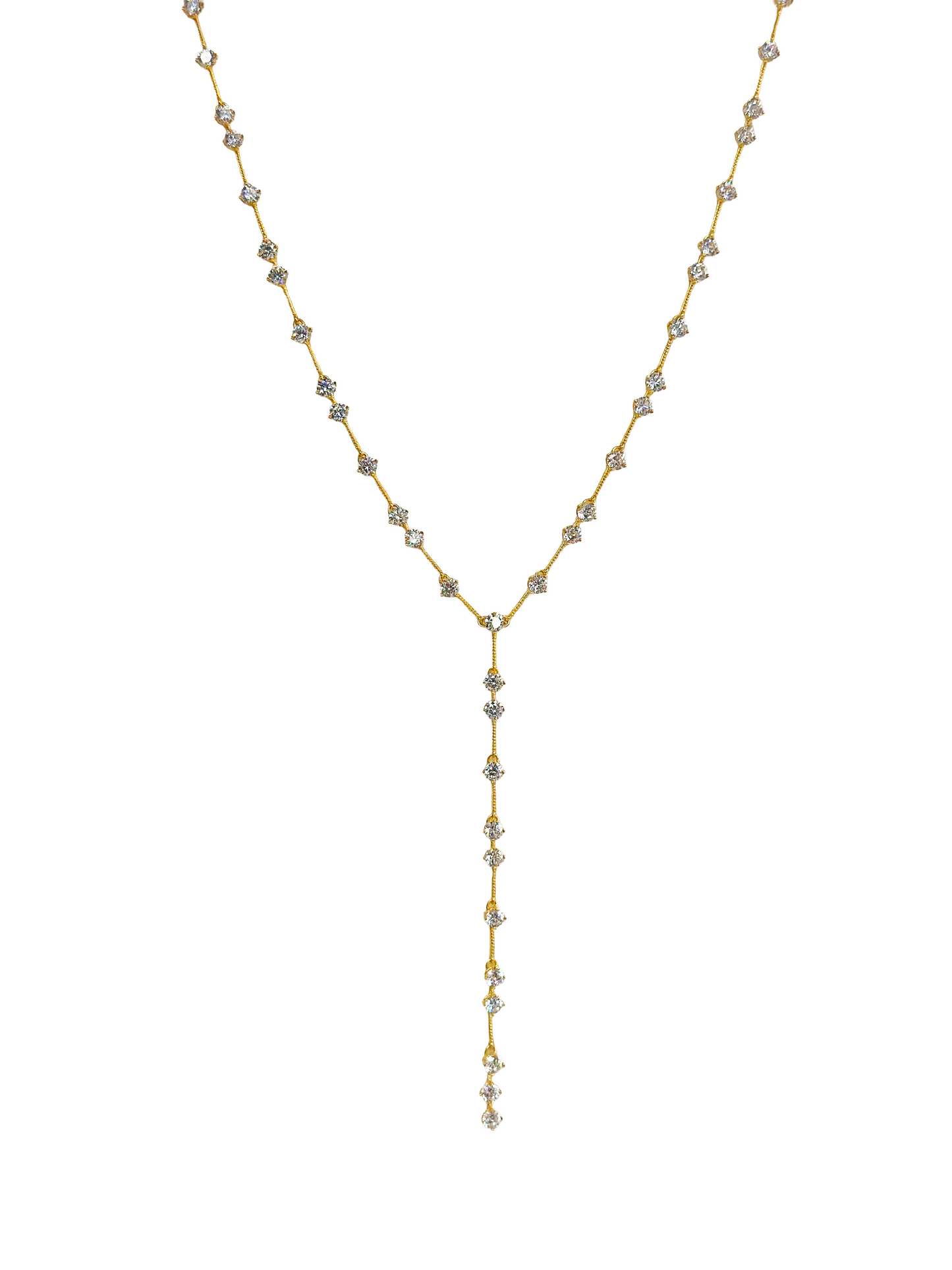 Zipper Rain Necklace