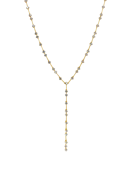 Zipper Rain Necklace